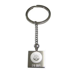 Shiba Inu Coin SHIB Cryptocurrency Blockchain Pendant Keychain